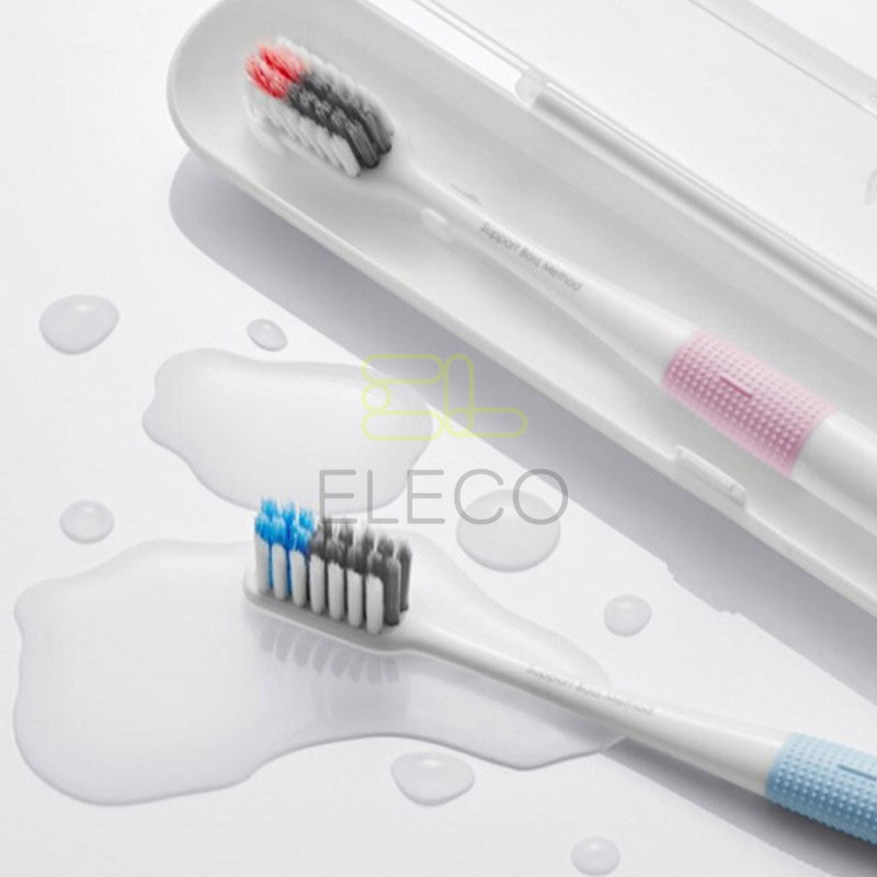 بسته 4 عددی مسواک شیائومی به همراه پک نگهداری Xiaomi Doctor B Bass Toothbrush1